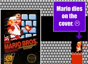 Mario Dies on Cover Image